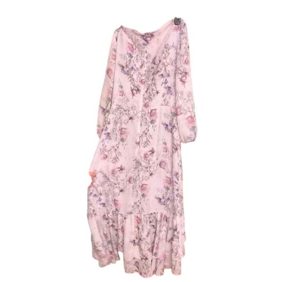 Prose & Poetry Christina Faux Wrap Dress, Size S or M, MSRP $525 Rent the Runway - Picture 9 of 11